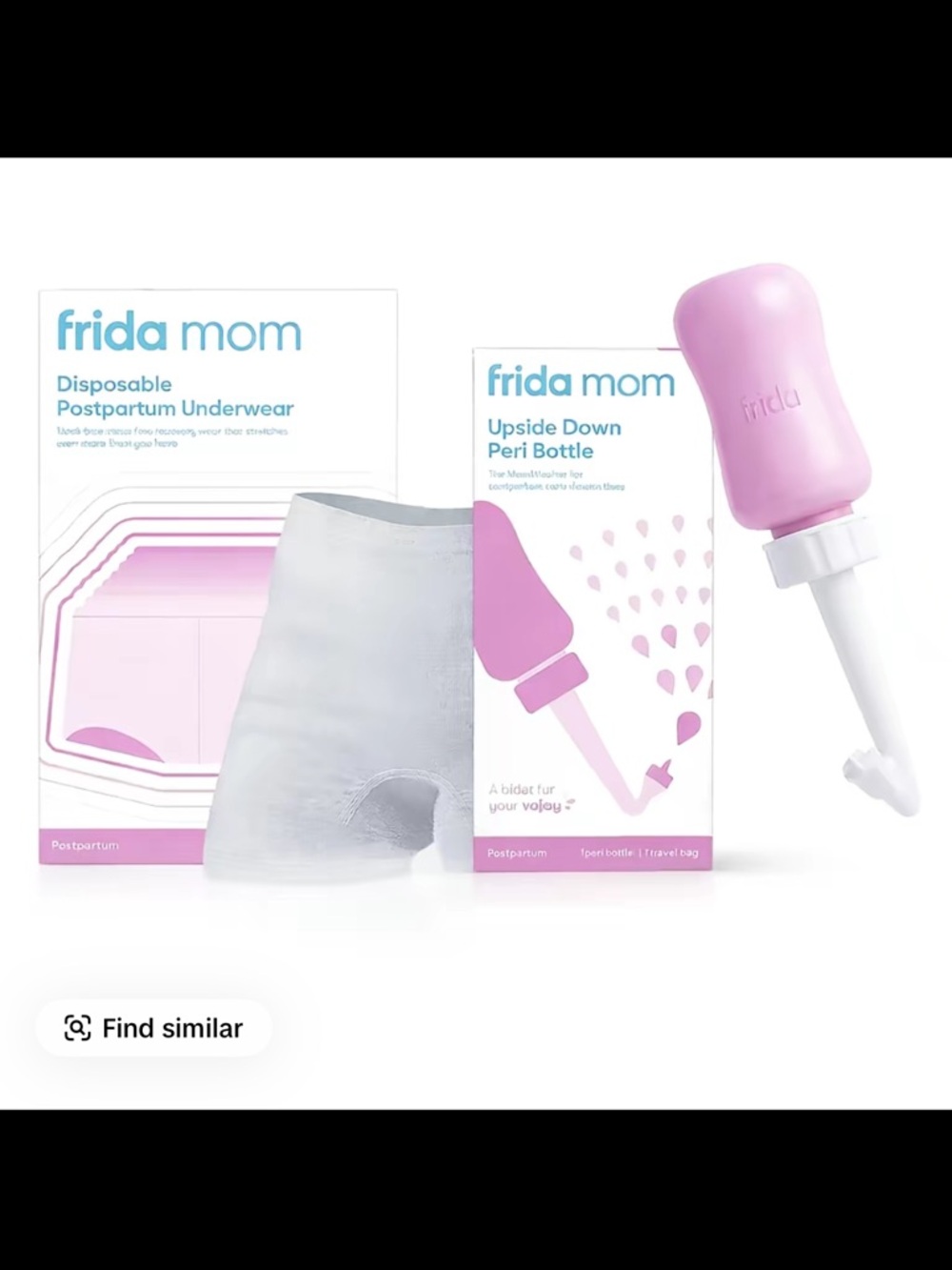 Frida Mom Postpartum Care Set - Pink & White